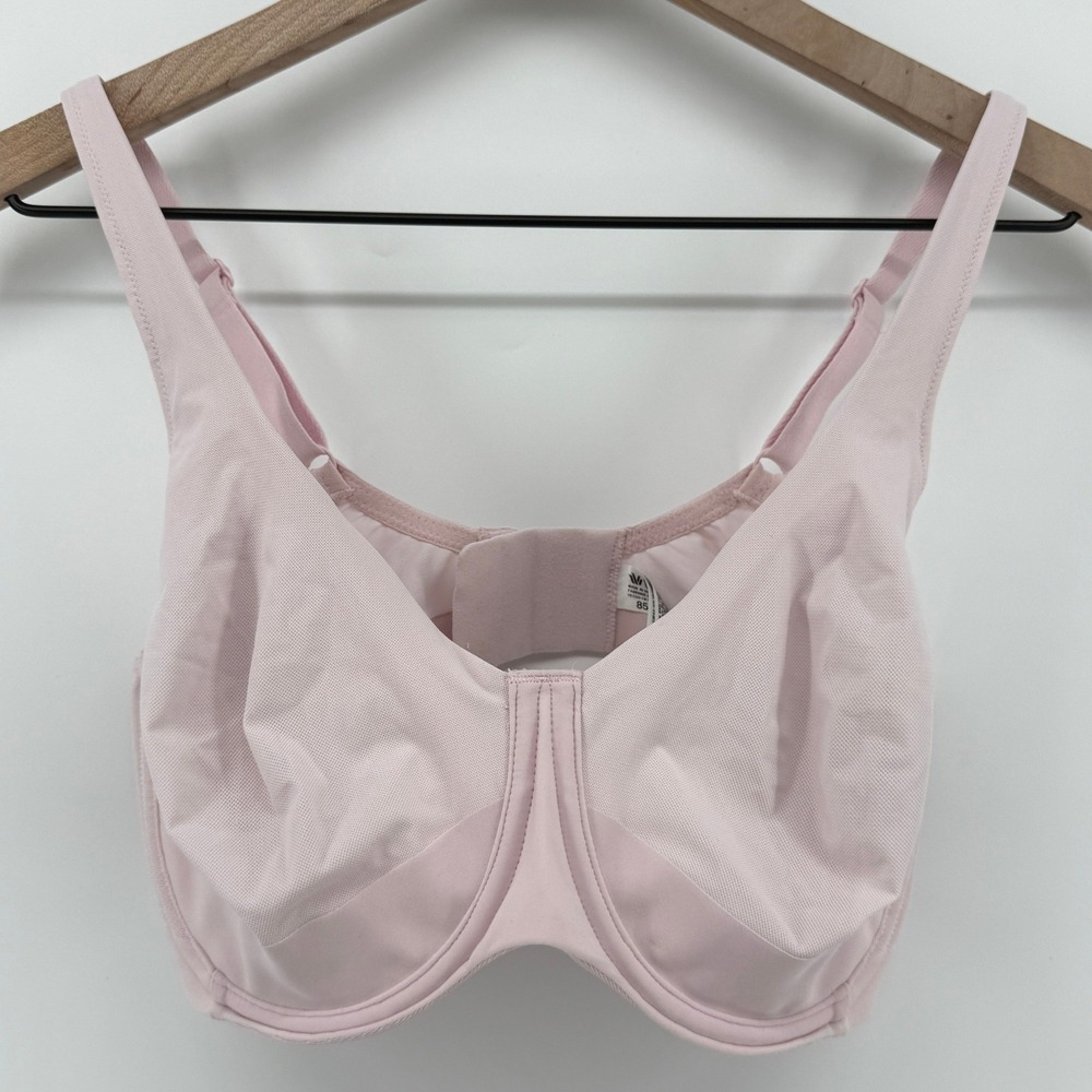 Wacoal 855387 Shape Revelation Pendulous Underwire Bra Pink 34DD Seamless Lift